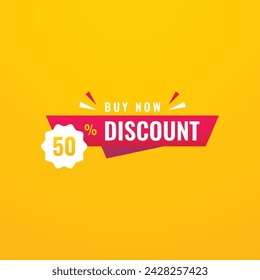 Discount banner ribbon tag design collection