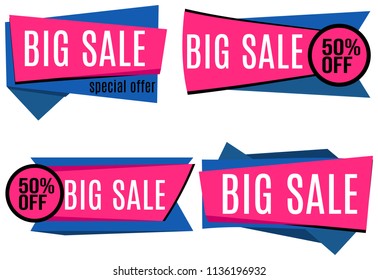 Discount Banner Set