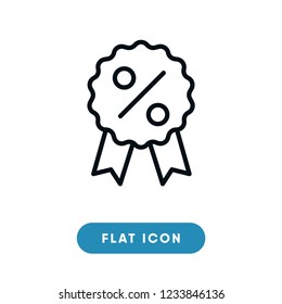 Discount black friday vector icon