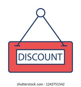 discount   board   hanging  