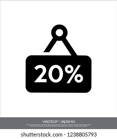 discount business selling label