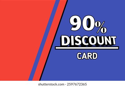 discount card 90% discount card 90% discount shopping card 90% discount voucher