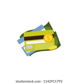 Discount card concept. Vector illustration.