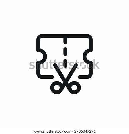 discount card cut icon sign vector