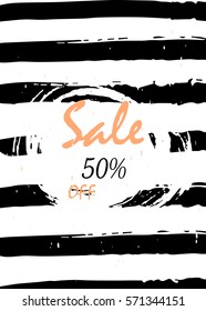 Discount card design. Can be used for social media sale website, poster, flyer, email, newsletter, ads, promotional material. Mobile banner template.
