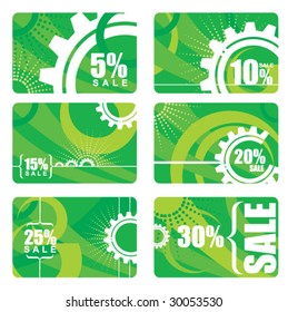 Discount card set