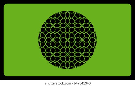 discount card template. Cut out cards with lace pattern. Modern geometric card for laser cutting. Vector illustration.