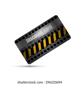 Discount card templates, vector illustration.