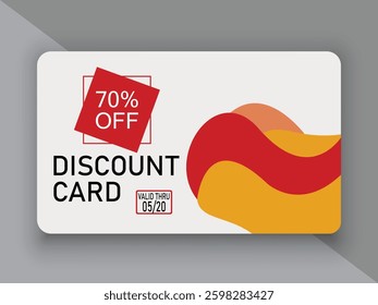 Discount Card Vector  Special Offers , Savings Icons