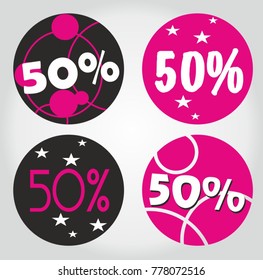 Discount circle announce