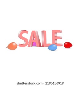 Discount concept vector illustration on white background