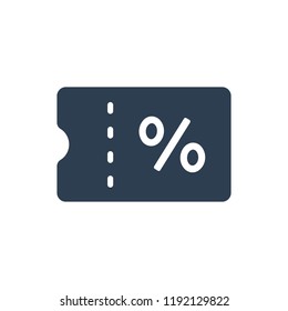 Discount coupon icon