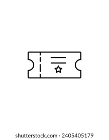 icono de cupón de descuento, icono de mejor línea vector.