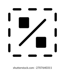 Ilustración de diseño de símbolo de Vector de icono de Cupón de descuento