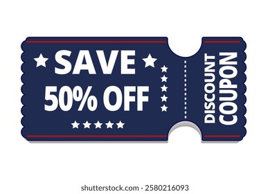 discount coupon save to 50% off sales marketing