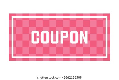 Descuento Ilustración vectorial de Cupón en colores de verano