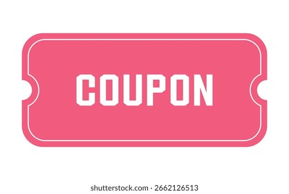 Descuento Ilustración vectorial de Cupón en colores de verano