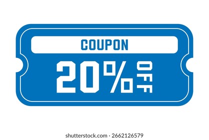 Descuento Ilustración vectorial de Cupón en colores de verano