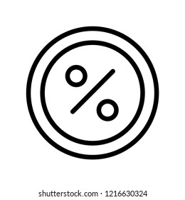 Discount cyber monday vector icon