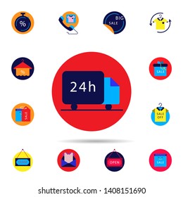 Discount, delivery icon. Universal set of discount for website design and development, app development