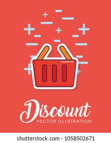 Discount design with basket