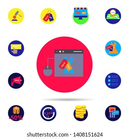 Discount, ecommerce icon. Universal set of discount for website design and development, app development