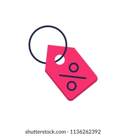 Discount flat icon.