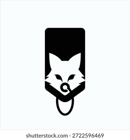 Plantilla de Vector de diseño de logotipo de Fox Concept