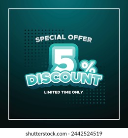 Discount Fun Number Vector Design Collection