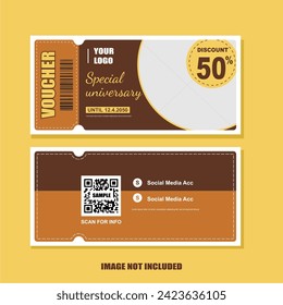 Discount Gift voucher template for your product