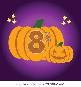 Discount
Halloween
Halloween Sell
Pumpkin Icon
Sparkles
% Off
Offer