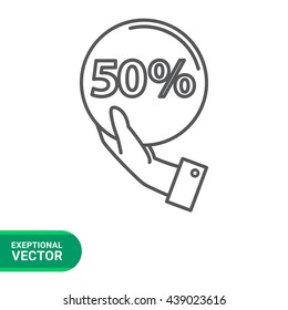 Discount icon