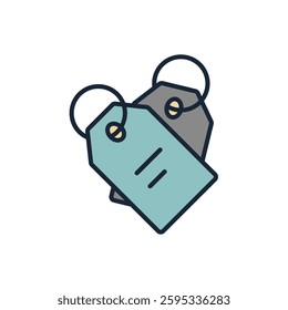 Discount icon collection .design style with background