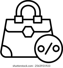 Discount Icon Element For Design