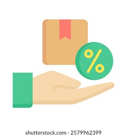 Discount Icon Element For Design