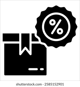 Discount Icon Element For Design