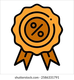 Discount Icon Element For Design