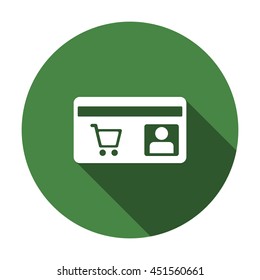 Discount Icon, flat design style