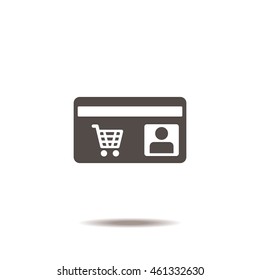 Discount Icon, flat design style