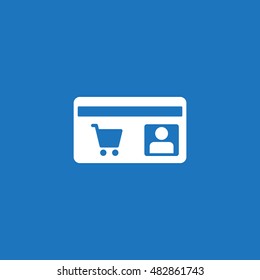 Discount Icon, flat design style