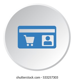 Discount Icon, flat design style