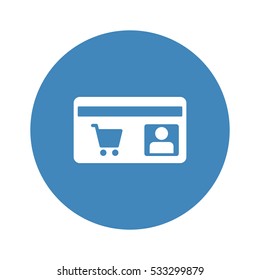 Discount Icon, flat design style