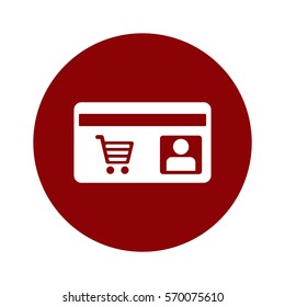 Discount Icon, flat design style