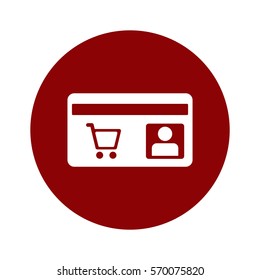 Discount Icon, flat design style