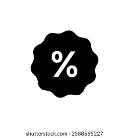 Discount icon Flat vector set outline