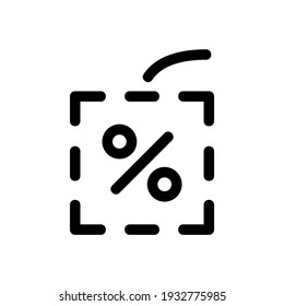 discount icon or logo isolated sign symbol vector illustration - high quality black style vector icons
