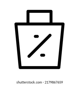 discount icon or logo isolated sign symbol vector illustration - high quality black style vector icons
