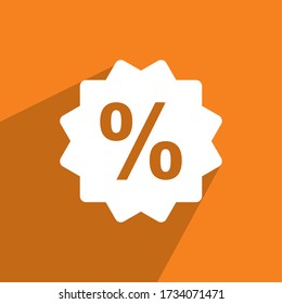 ICONO DE DESCUENTO , VECTOR DE ICONO DE VENTA