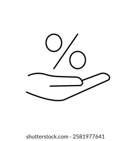 Discount icon. Discount icon set