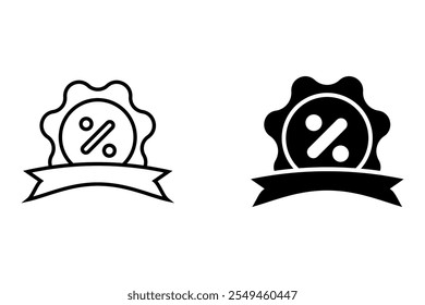 Discount icon set. for mobile concept and web design. vector illustration